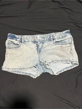 Aeropostale Light Blue Denim Cutoff Jean Shorts